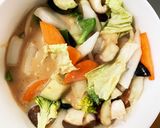 肉無チクワフルーティー味噌茄子椎茸野菜炒作り方14写真