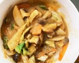 肉無チクワフルーティー味噌茄子椎茸野菜炒作り方16写真