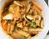 肉無チクワフルーティー味噌茄子椎茸野菜炒作り方18写真