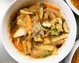 肉無チクワフルーティー味噌茄子椎茸野菜炒作り方19写真