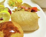 メンチカツ・いなり寿司で夕飯メニュー作り方2写真