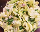 給食のキャベツのサラダ作り方4写真