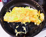 新玉ねぎで簡単ふわふわお好み焼き風作り方5写真