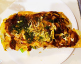 新玉ねぎで簡単ふわふわお好み焼き風作り方8写真