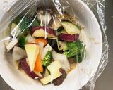 簡単きな粉トマト味ツナ根菜茄子野菜炒め作り方12写真