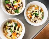簡単きな粉トマト味ツナ根菜茄子野菜炒め作り方13写真