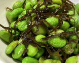 むき枝豆の塩昆布と柚子胡椒和え作り方3写真