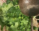中華風　もやしとほうれん草の豚肉玉子炒め作り方11写真