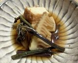 筍とわらびと厚揚げの煮物作り方4写真