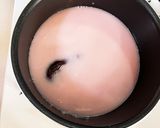 桜といちごとあんこ　春のお花見3層ゼリー作り方1写真