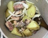 新じゃがと新玉ねぎのマヨなしサバポテサラ作り方4写真