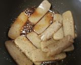 こんにゃくだけ胡麻まみれ☆お弁当☆常備菜作り方2写真