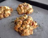 お好み焼き粉で食事用の韓国風スコーン作り方10写真