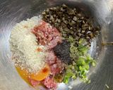 五香粉でゴボウたっぷりハンバーグ作り方2写真