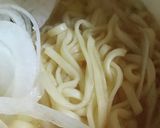 カップ麺とサラダ野菜作り方2写真