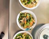 たっぷり野菜さっぱり洋風すき焼風焼うどん作り方6写真