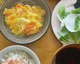 オムレツの 具は桜蝦 チーズ入り作り方7写真