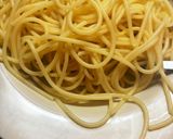 簡単、バター明太子スパゲッティ！作り方3写真