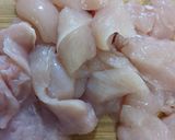 鶏むね肉で親子丼作り方1写真