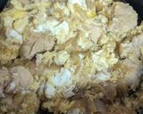 鶏むね肉で親子丼作り方4写真
