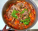 鯖缶とトマト缶のそばティーニ作り方9写真