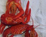 ザリガニのペペロンチーノ風炒め作り方1写真