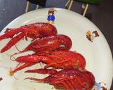 ザリガニのペペロンチーノ風炒め作り方6写真