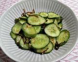 簡単美味しい、きゅうりの塩昆布あえ作り方3写真