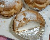 レンチンカスタで♡王道のシュークリーム♡作り方13写真