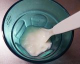 簡単★豆乳とヨーグルトのラッシー作り方1写真