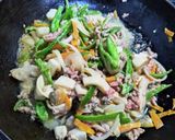 トマトミートナポリタン作り方5写真