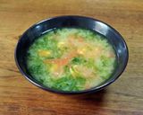 トマトとアオサの味噌汁作り方5写真