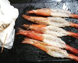 有頭巨大生えび寿司（えび味噌（コストコ）作り方1写真