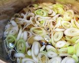鶏ねぎうどん。作り方9写真