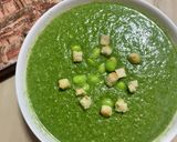 枝豆とほうれん草のグリーンポタージュ作り方7写真