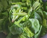 ほうれん草のピーナッツバター和え作り方1写真