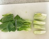 つるんつるん＊豚こまと青梗菜の塩炒め作り方2写真