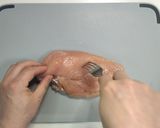 サラダチキン＆濃厚ソース★動画あり★作り方2写真