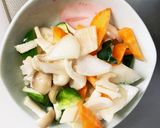 お一人☆オイシチュー野菜ふりかけ風サラダ作り方6写真