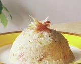 レンジde大人のミョウガ卵炒飯☆昼食作り方3写真