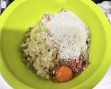 茄子の挟みハンバーグチリソースがけ作り方2写真