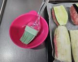 茄子の挟みハンバーグチリソースがけ作り方7写真