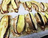 茄子の挟みハンバーグチリソースがけ作り方10写真