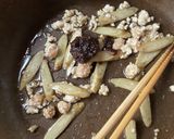 ゴボウと豆腐のチャンプルー作り方2写真