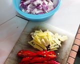 マレーシア☆エビのサンバル炒め作り方5写真