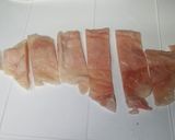 とり皮　おつまみおやつ　簡単作り方1写真
