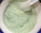 米粉のよもぎカップケーキ作り方4写真