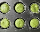 米粉のよもぎカップケーキ作り方8写真