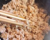 鶏そぼろ作り方1写真