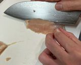 しっとり鶏胸肉のオーロラソース和え作り方2写真